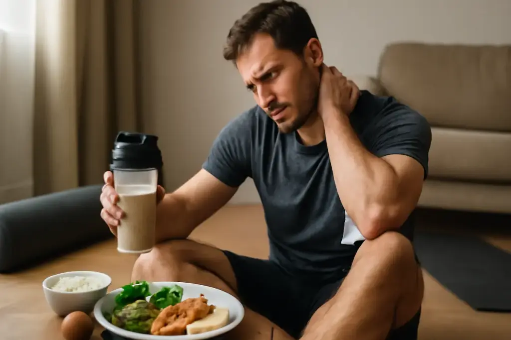 Alimentazione post-allenamento: cosa mangiare per ridurre i dolori muscolari?