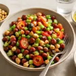 Insalate di legumi freddi: la combinazione di ingredienti che favorisce sazietà e benessere intestinale